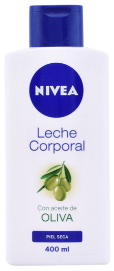 Leche Hidratante Corporal con Aceite de Oliva 400 ml