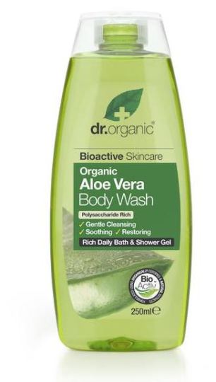 Organic Aloe Vera Bath Gel 250 ml