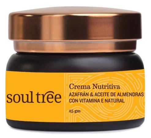 Crema facial Nutritiva con Azafrán: piel normal y seca 25 gr