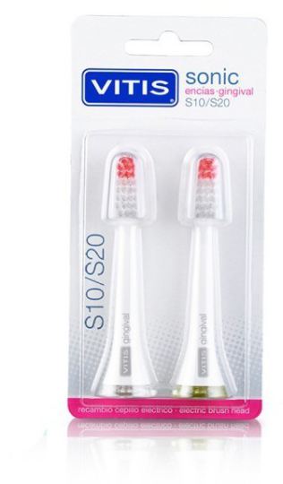 Spare Part Electric Toothbrush for Delicate Gums 2 Units