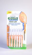 Interdental Brush 0.9mm Trav-ler 6 uds