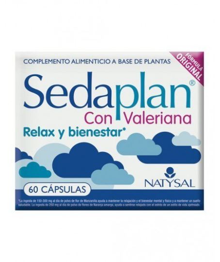 Sedaplan con Valeriana 40 Cápsulas