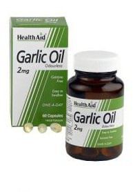 Natural Garlic Oil 60 Capsules