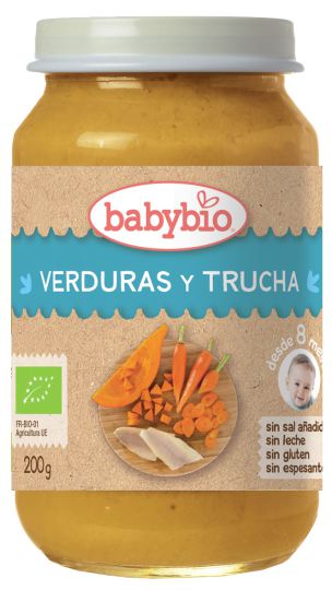 Vegetables-Trout Babybio Potito 200 G