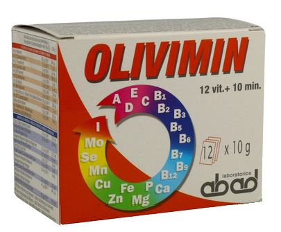 Olivimin Vit+Mine 12 Envelopes