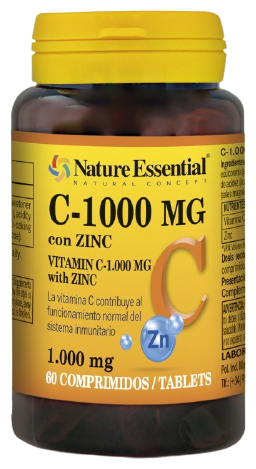 Vitamin C + Zinc 1000 mg 60 tablets