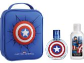 Estcuche Capitan America eau de toilette 100 ml + Gel de ducha 100 ml